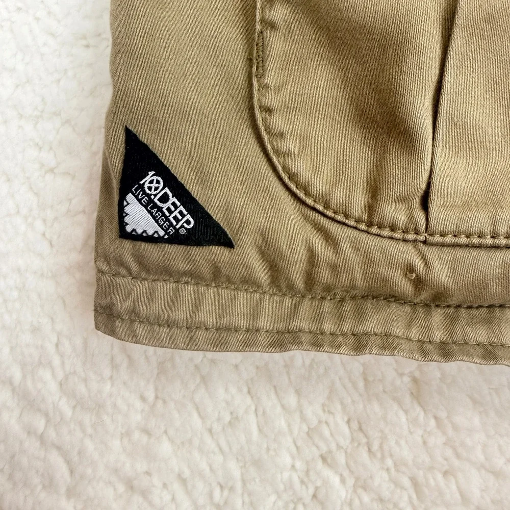 10‎ Deep Shooting Hunting Vest Mens Medium Green/Brown
